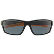 CAT Black Sporty Wrap Sunglasses