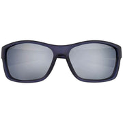 CAT Blue Angled Rectangular Wrap Sunglasses