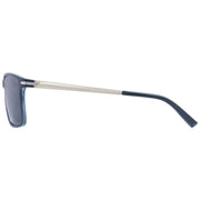 CAT Blue Classic Stainless Steel Temples Sunglasses