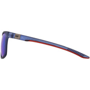 CAT Blue Deep Square Rubber Textured Sunglasses