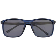 CAT Blue Deeper Square Metal Trim Sunglasses
