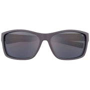 CAT Grey Angled Rectangular Wrap Sunglasses