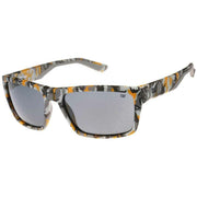CAT Grey Deep Angular Sunglasses