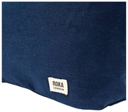 Roka Blue Hoxton Large Cotton Canvas Shoulder Bag