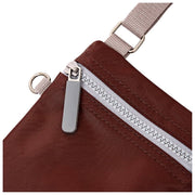 Roka Brown Chelsea XS Recycled Nylon Crossbody Bag