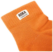 Roka Orange Wembley Ankle Socks