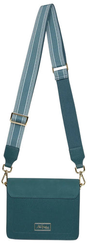 Alice Wheeler London Blue Highbury Crossbody Bag