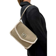 david-jones-brown-faux-shearling-flap-shoulder-bag-34505790