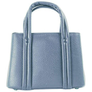 David Jones Blue Medium Square Grab Handbag