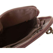 David Jones Grey Small Dome Crossbody Bag