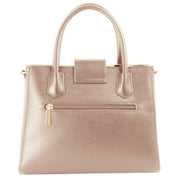 David Jones Pink Tab Over Formal Tote Bag