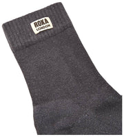 Roka Black Wimbledon Crew Socks
