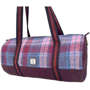 maccessori-pink-harris-tweed-barrel-holdall-bag-34629341
