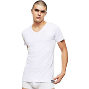 Diesel White Michael V Neck T-Shirt
