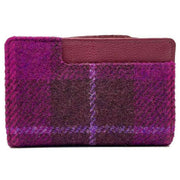 maccessori-purple-harris-tweed-medium-zip-purse-34629880