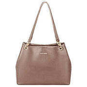 david-jones-brown-twin-handle-multi-pocket-shoulder-bag-34505768