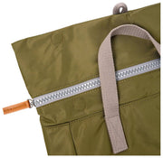 Roka Green Canfield B Medium Recycled Nylon Backpack