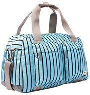 Roka Blue Gatwick Medium Recycled Canvas Duffle Bag