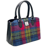 maccessori-blue-harris-tweed-top-handle-bag-34629563