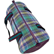 maccessori-blue-harris-tweed-barrel-holdall-bag-34629366