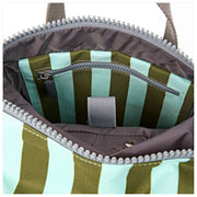 Roka Blue Canfield B Small Recycled Canvas Backpack