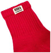 Roka Lilac Windsor Solid Crew Socks