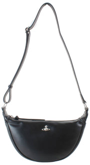 Vivienne Westwood Black Lacey Crossbody Bag