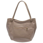 Elie Beaumont Beige Curved Soft Tote Bag