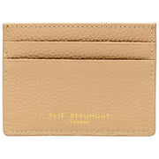 Elie Beaumont Beige Heart Cardholder