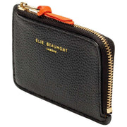 Elie Beaumont Black Coin Cardholder