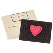 Elie Beaumont Black Heart Cardholder