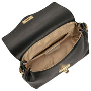 Elie Beaumont Black Midi Twist Bag