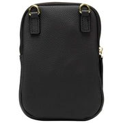 Elie Beaumont Black Velvet Phone Bag