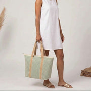 Elie Beaumont Blue Summer Tote Bag