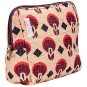 Elie Beaumont Brown Serendipity Velvet Vanity Bag