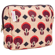 Elie Beaumont Brown Serendipity Velvet Vanity Bag