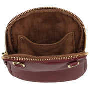 Elie Beaumont Burgundy Phone Bag