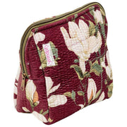 Elie Beaumont Burgundy Serendipity Velvet Vanity Bag