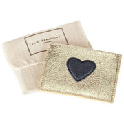 Elie Beaumont Gold Heart Cardholder