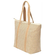 Elie Beaumont Gold Summer Tote Bag