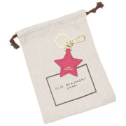 Elie Beaumont Pink Star Keyring