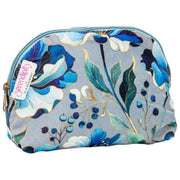 Elie Beaumont Silver Serendipity Velvet Cosmetic Pouch