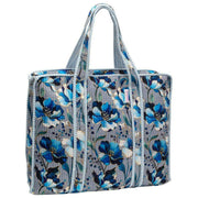 Elie Beaumont Silver Serendipity Velvet Tote Bag