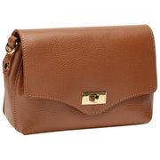 Elie Beaumont Tan Midi Twist Bag