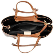 Elie Beaumont Tan Origami Tote Bag
