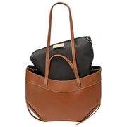 Elie Beaumont Tan Origami Tote Bag