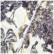 Elie Beaumont White Serendipity Cotton Bomber Jacket