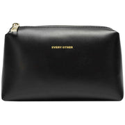 Every Other Black Medium V Slouch Shoulder Bag