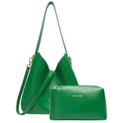 Every Other Green Medium V Slouch Shoulder Bag