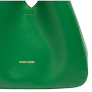 Every Other Green Medium V Slouch Shoulder Bag